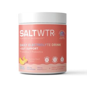 Sports electrolytes drink peach