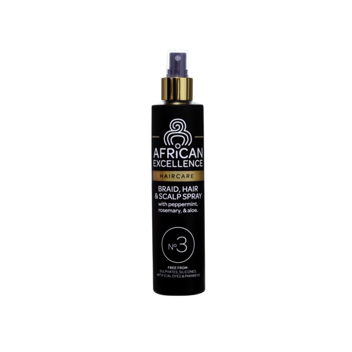 African Excellence – Hair, Braid & Scalp Spray – 125ml