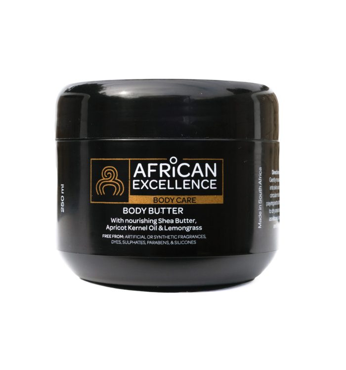 African Excellence – Body Butter fresh lemongrass 250ml